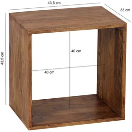 Wohnling WL1.558 Standregal MUMBAI Sheesham 43 cm - natur