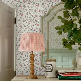 Laura Ashley Priory rosa, 10mx52cm