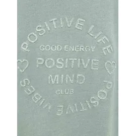 Zwillingsherz Jerseymantel Positive Mind Grün L/XL