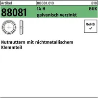 Industrial Quality Supplies Nutmutter 14 H GUK 6/M 30