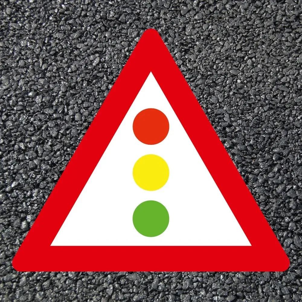 BORNIT Verkehrszeichen VZ 131 Lichtzeichenanlage - 1200x2400mm