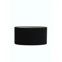 Light & Living Lampenschirm oval Velours Schwarz