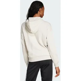 adidas Essentials Linear French Terry Damen Kapuzensweater, grau - M