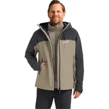 Jack Wolfskin Wild Places 3in1 Jacke - Linen - XL