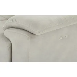 U N O Sports uno Ecksofa Mikrofaser Isabeli , grau , Maße (cm): B: 299 H: 72 T: 211.0