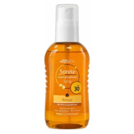 Sonne Schutz & Bräune Bronze LSF 30