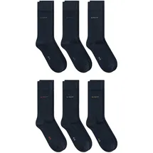 GANT Soft Cotton Socken 6er Pack Blau 43-46
