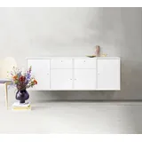 Hammel Furniture Mistral Sideboard 177 cm Weiß Holz/Metall
