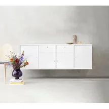 Hammel Furniture Mistral Sideboard 177 cm Weiß Holz/Metall