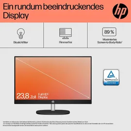 HP All-in-One PC 24-cr0401ng AMD Ryzen 5 7520U 8 GB RAM 512 GB SSD Win11 Home