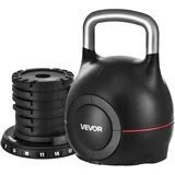Vevor Verstellbare Kettlebell 2-20 kg Schwarz