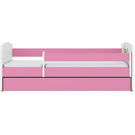 raumhirsch furniture Kinderbett 80 x 180 cm Holzwerkstoff rosa