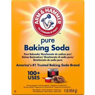 ARM & HAMMER Baking Soda, reines Backnatron, America's #1 Trusted Baking Soda Brand, 454 g