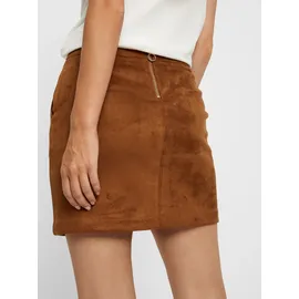 Vero Moda VMDONNADINA FAUXSUEDE SHORT SKIRT GANOOS