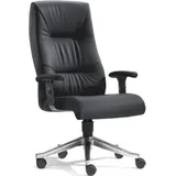 SITWELL STEIFENSAND AG Bandscheiben-Bürosessel Turbo-XXL Leder Schwarz