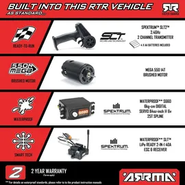 Arrma Monstertruck Gorgon 1:10 2WD RTR lila