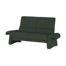 HIMOLLA Ledersofa 6001 ¦ grün ¦ Maße (cm): B: 173 H: 102 T: 86.0