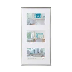 walther design  Bilderrahmen New Lifestyle silber 26,2 x 51,5 cm