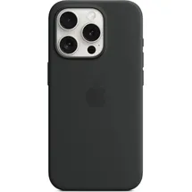Apple iPhone 15 Pro Max Silikon Case mit MagSafe schwarz