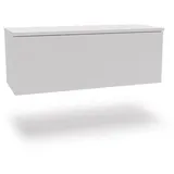 Kobi Nicole RTV Lowboard 30x32 cm Weiß/PVC
