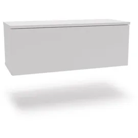 Kobi Nicole RTV Lowboard 30x32 cm Weiß/PVC