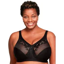GLAMORISE Damen, MagicLift Minimizer-BH, Ohne Bügel #1003 Minimizer Bra, schwarz, 95E - 95E