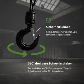Trutzholm Kettenzug triangel 1t Tragkraft 3m Hubhöhe
