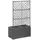 vidaXL Hochbeet mit Rankgitter 58 x 30 x 107 cm Schwarz