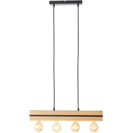 Brilliant Benny 4-flg. 60 cm schwarz matt/natur