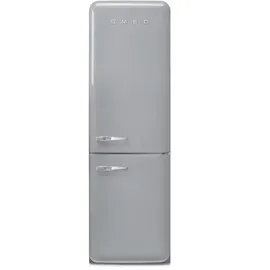 Smeg FAB32RSV6 Kühl-Gefrierkombination (320 l, 1968 mm hoch, Silber)