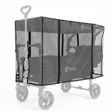 Sekey Fliegennetz für Bollerwagen 75 x 110 cm Schwarz