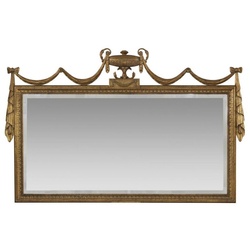 Casa Padrino Luxus Barock Spiegel Antik Gold - Prunkvoller Wandspiegel im Barockstil - Barock Wohnzimmer Spiegel - Antik Stil Garderoben Spiegel - Barock Deko Accessoires