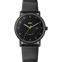 Braun 3-Zeiger-Herrenuhr: Solarbetriebene Quarz-Datumsanzeige im eleganten Desig