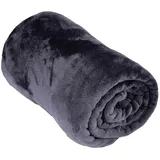 ARTI CASA Kuscheldecke 150 x 200 cm Grau