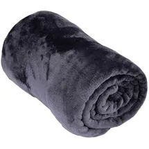 ARTI CASA Kuscheldecke 150 x 200 cm Grau
