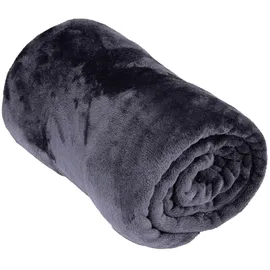 ARTI CASA Kuscheldecke 150 x 200 cm Grau