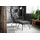 KAWOLA Ohrensessel LOTTE Polyester 79 x 117 x 80 cm Grau mit Hocker
