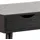 Actona Beistelltisch/Schreibtisch Jupiter 110 cm 3 Schubladen - schwarz - Schwarz
