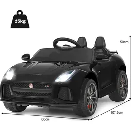 Costway Elektro Kinderauto Geschichten & Musik blau (656399)