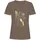 Only Kurzarmshirt "ONLKITA LIFE REG S/S MIX TOP CS JR", Damen, Gr. S, braun (walnut print:eternal), Jersey, Obermaterial: 100% Baumwolle, bedruckt, normal, Rundhals, Shirts