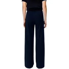 MAC Christy Wide Leg Hose in Dunkelblau-D38 / L32