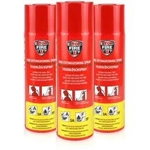 Höfer Chemie Feuerlöschspray 3x 500 g rot