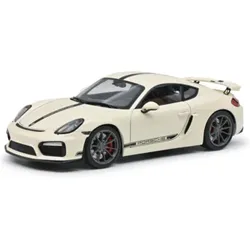 SCHUCO 450040500 1:18 Porsche Cayman GT4 weiß