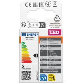 Osram LED Pin Lampe G9 4,2 W warmweiß 2 St.
