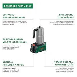 Bosch EasyMoka 18V-2 Inox