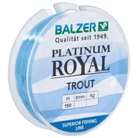Balzer Platinum Royal Trout Schnur - 150m monofile Angelschnur,