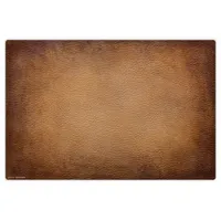 cover-your-desk Schreibtischunterlage für Kinder und Erwachsene Leder Optik braun, aus hochwertigem Vinyl , 60 x 40 cm