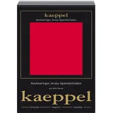 KAEPPEL Spannbettlaken Jersey-Elasthan 90-100 x 200 cm rot