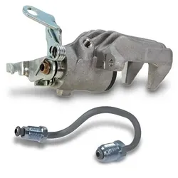 Bestprice Bremssattel + Bremsrohr hinten links für Audi, Seat, Skoda, VW
