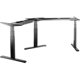 Logilink Sitz-/Steh-Schreibtischgestell elektrisch höhenverstellbar, ergonomisch Höhen-Bereich: 920 bis 1280mm (B x T) 1815 x 1115 x 620 mm Schwarz
